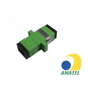 Acoplador Óptico, SC/SC, Simplex (APC)